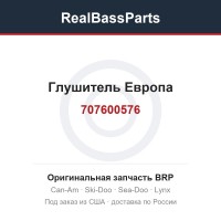 707600576 Глушитель Европа