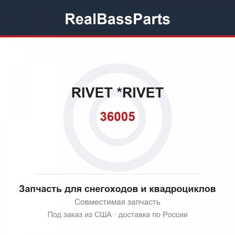 36005 RIVET          *RIVET