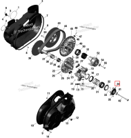Governor Cup Torque фланец Can-Am Maverick Turbo RR XRC (2022) (420280275)