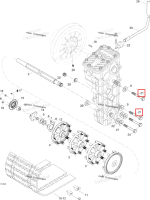 Винт шестигранный M8 X90 Ski-Doo Skandic WT 600 (2009) (M40264)