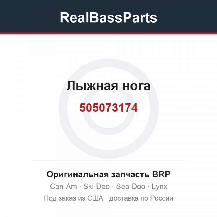 505073174 Лыжная нога