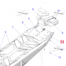 5269824 Задняя часть тунеля (не окрашена) Polaris 5269824-067 5269824-293 5269824-647 5269824-689 5269824-801 5269824-737 5269824-751)