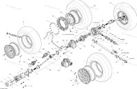 Редуктор передний для BRP Can Am 705401482 705401487