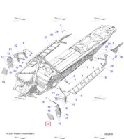 5815240 Поролон носок STOP левый
