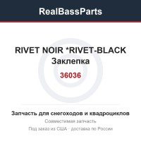 36036 RIVET NOIR     *RIVET-BLACK Заклепка