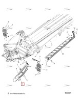 Облицовка EDGE 130 мм Polaris 800 AXYS Pro RMK LE 155 (2017) (8360176)