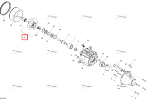 Крыльчатка в сборе a Sea-Doo 267000563