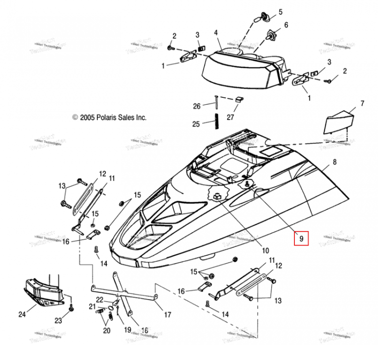 Discontinued Polaris Widetrak LX (2006) (7511953)