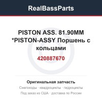 420887670 PISTON ASS. 81.90MM    *PISTON-ASSY  Поршень с кольцами