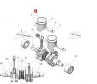 2209828 Поршень 9R Polaris