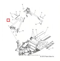 1018234 Рама пирамида для снегоходов Polaris RMK/PRO RMK 2013-2015" 1018234