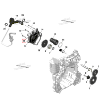 Сальник шайба Included дюйм прокладка комплект Can-Am Maverick MAX Turbo RR XRS Smart Shock (2024) (420227500)