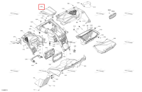 Can Am красный передний крышка Can-Am Maverick Turbo RR XRC (2022) (707901129)