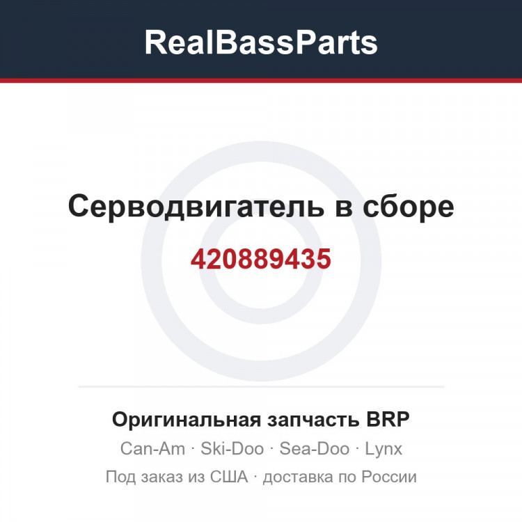 420889435 Серводвигатель в сборе