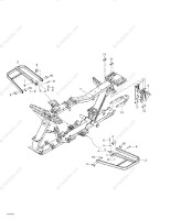 705200645 Втулка подставки для ног