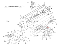 EXTRUSION CLUTCHGUARD Polaris Widetrak LX (2006) (5521238)