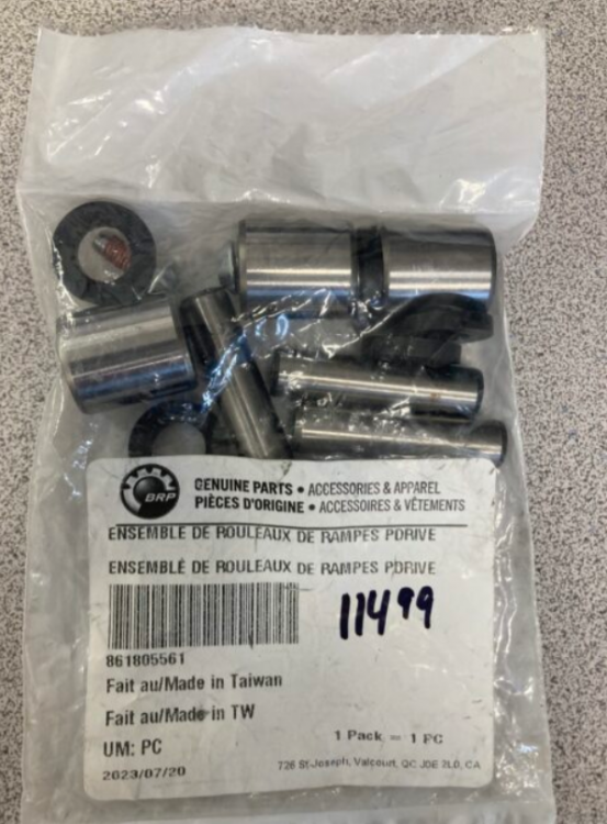 861805561 Ремкомплект вариатора Ski-Doo 417224861 417224947 417224285 417223808