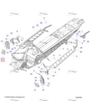 5815242 Поролон носок STOP правый