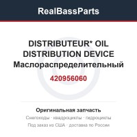 420956060 DISTRIBUTEUR* OIL DISTRIBUTION DEVICE  Маслораспределительный элемент