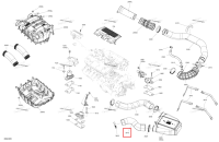 Formed шланг Sea-Doo RXT-X 300 (2023) (273000418)