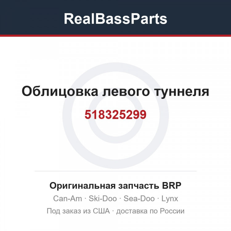 518325299 Облицовка левого туннеля