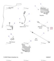7517262 Винт M8 X1 25 X30 шестигранный / FL YD