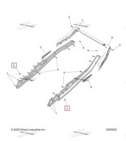 7547270 Гайка HXFLGHD M6 SERRATED