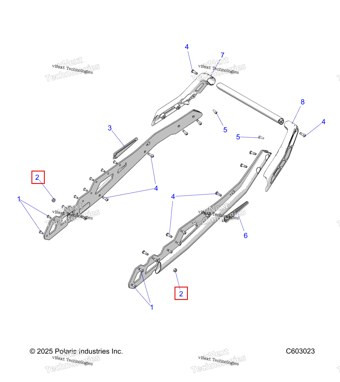 7547270 Гайка HXFLGHD M6 SERRATED