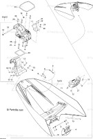 269501446 PENTURE ASS    *HINGE ASSY  Пластиковая петля капота в сборе