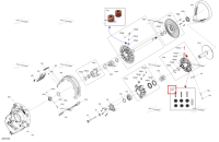 PDrive Torque Rollers Maintenance комплект Ski-Doo Expedition LE 900 ACE Turbo (2026) (861805576)