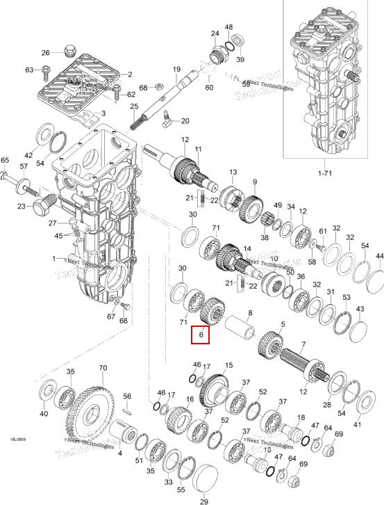 Звёздочка 34 Th Ski-Doo Expedition TUV V800 4-TEC (2009) (M875156054)