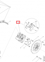 Машинка тормозная Ski-Doo MASTER CYLINDER ASSY 507032432