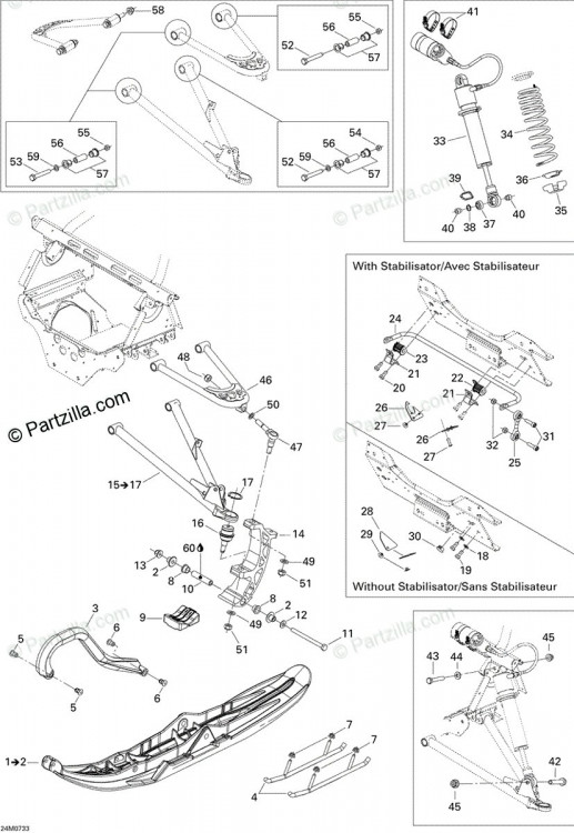 505072205 SKIPILOT5.7X  Лыжа PILOT 5.7X