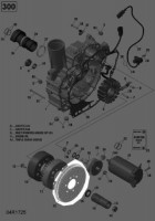 420834915 Венец маховика Starter Double Gear 117/86 Teeth 420834879 