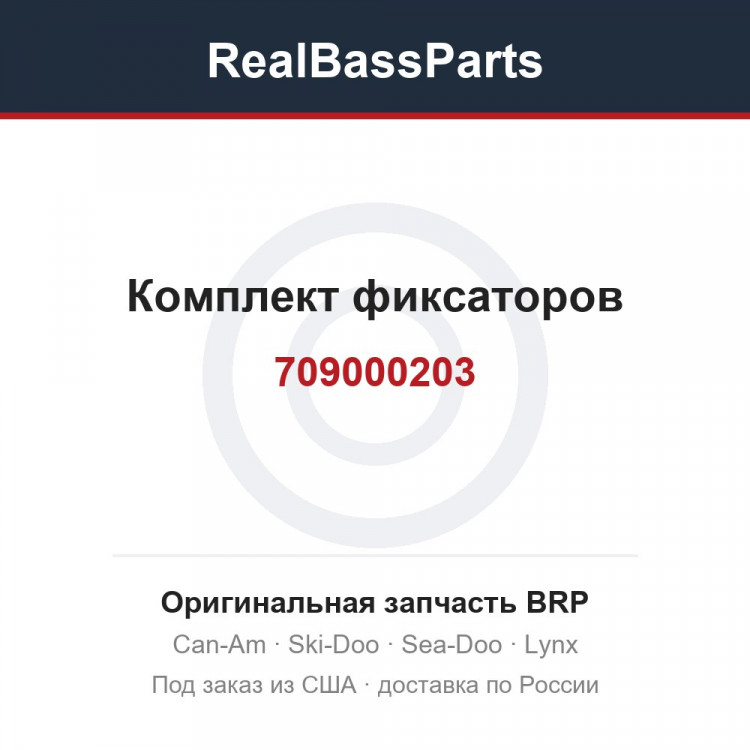 709000203 Комплект фиксаторов