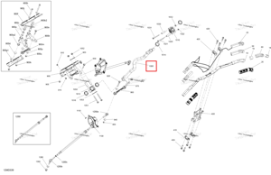 Steering ось f Ski-Doo 506153300