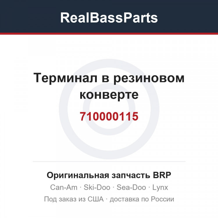 710000115 Терминал в резиновом конверте