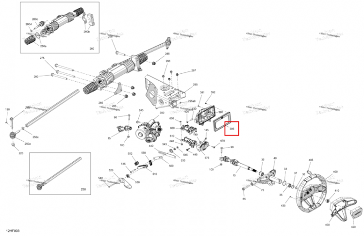 Указатель облицовка Can-Am Maverick Turbo RR XRS (2026) (709402688)
