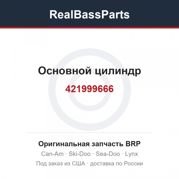 421999666 Основной цилиндр