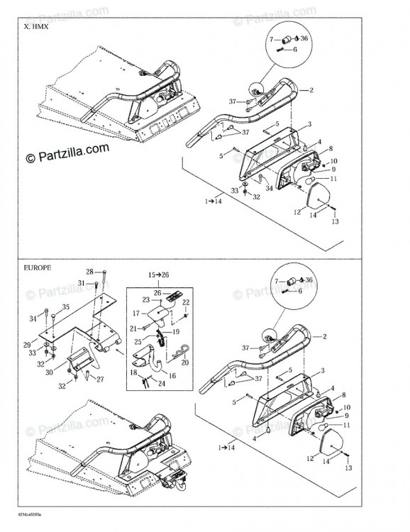 205453046 SCREW-SOCKET BN.HD.ISO.7380  Болт M5 x 30