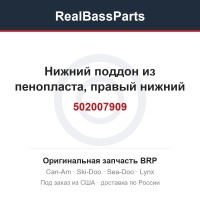 502007909 Нижний поддон из пенопласта, правый нижний