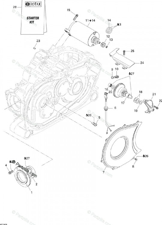 420250300 Кольцо Can-Am (Bombardier) Traxter CVT