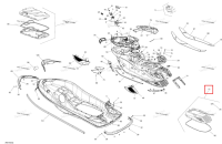 DECK EXTENSION в сборе Sea-Doo RXT (2016) (291004056)