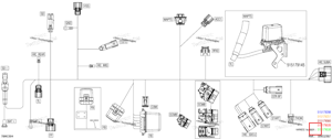 Шасси жгут проводов Ski-Doo 515179038