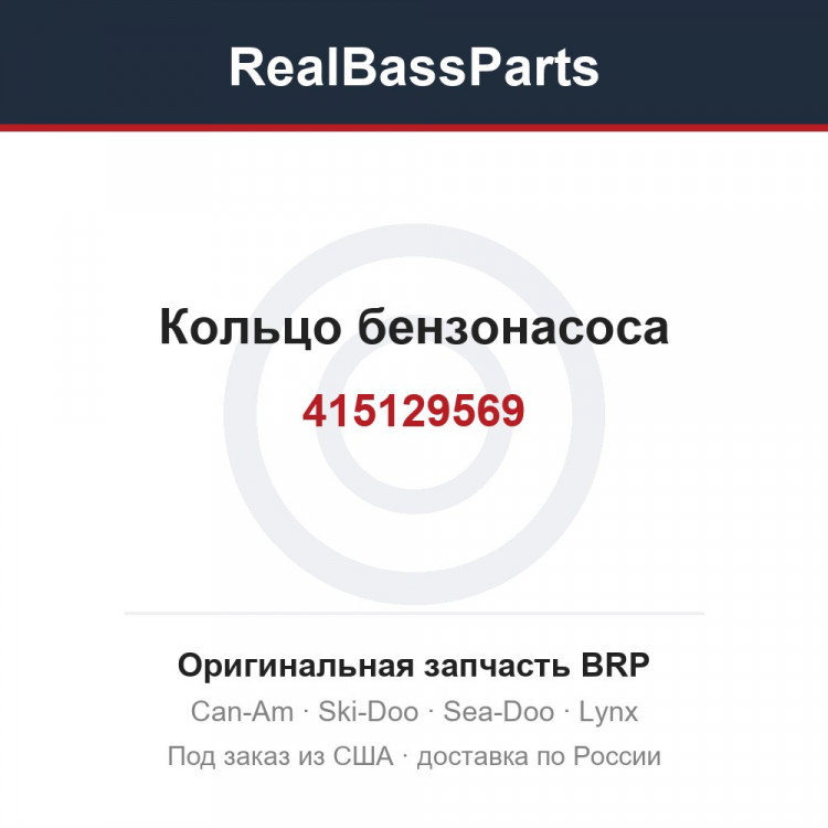 415129569 Кольцо бензонасоса
