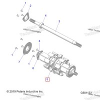 1590560 В сборе DRSHFT AL 3 S 7 T 3 P RND BND SHOWN включает 4,6 3 гусеница опция