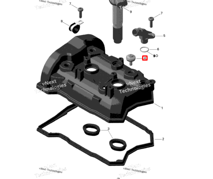 420440495 Болт Torx Distance Screw M6