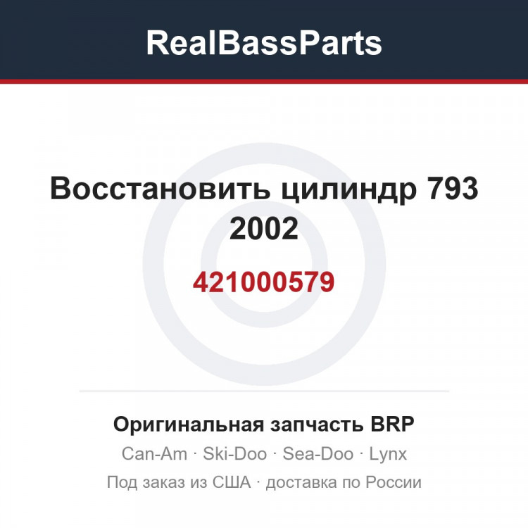 421000579 Восстановить цилиндр 793 2002