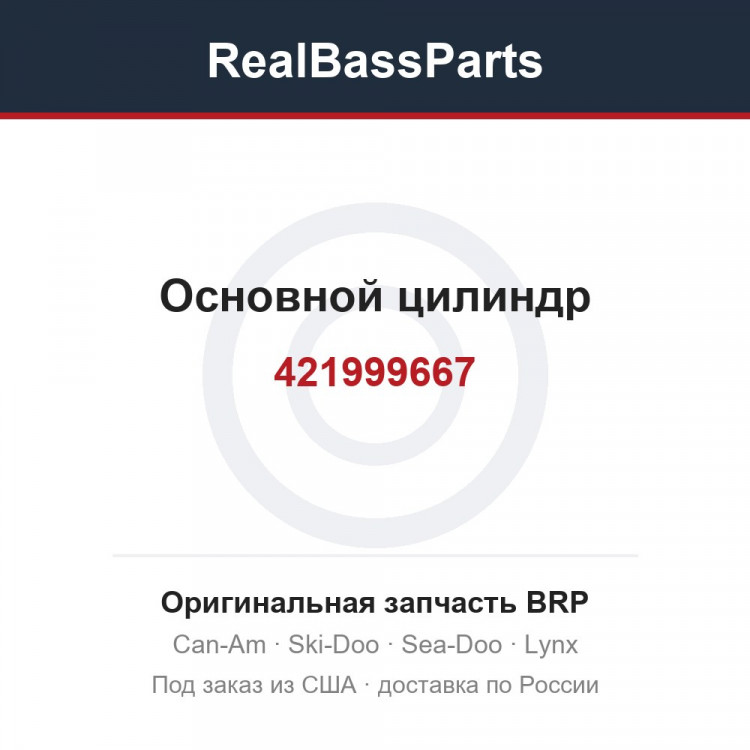 421999667 Основной цилиндр