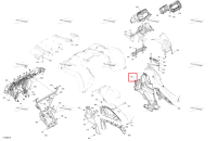 Правый передний колесо дуга защита Can-Am Outlander 570 EFI XT (2022) (705017023)